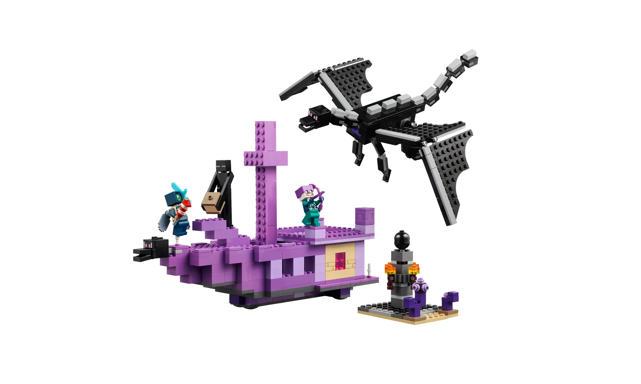 lego minecraft ender dragon