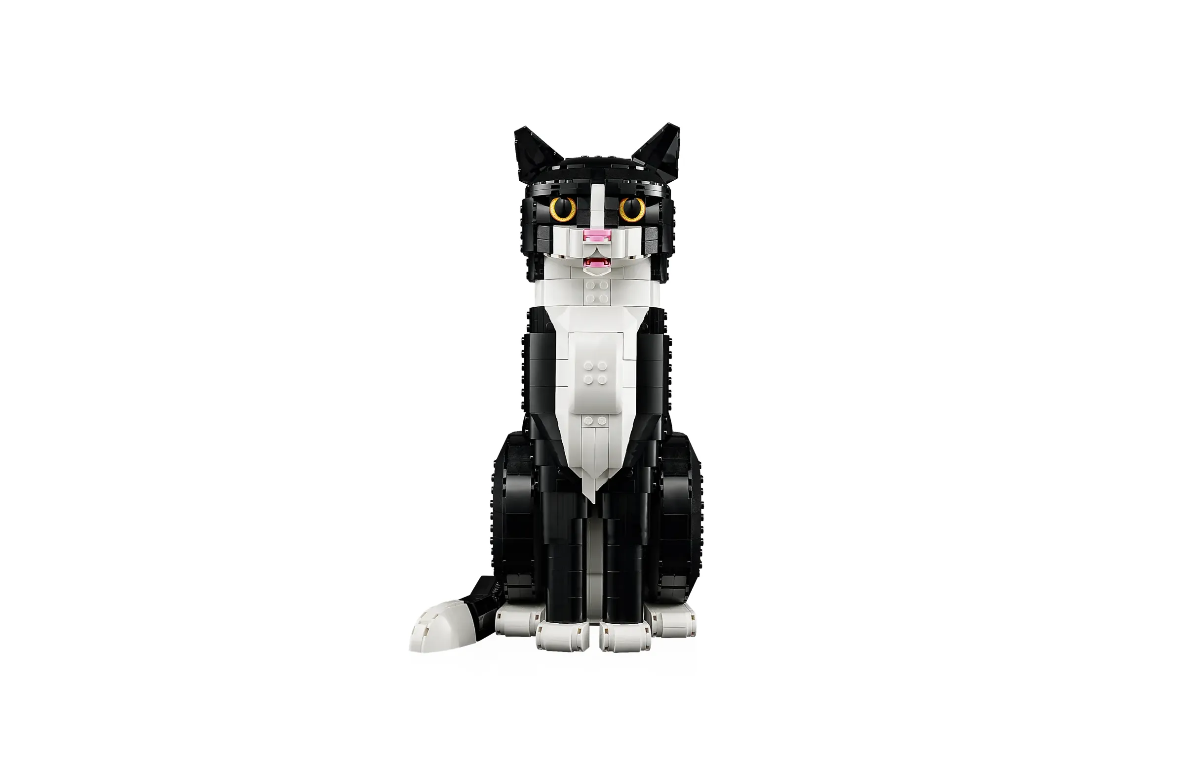 lego tuxedo cat