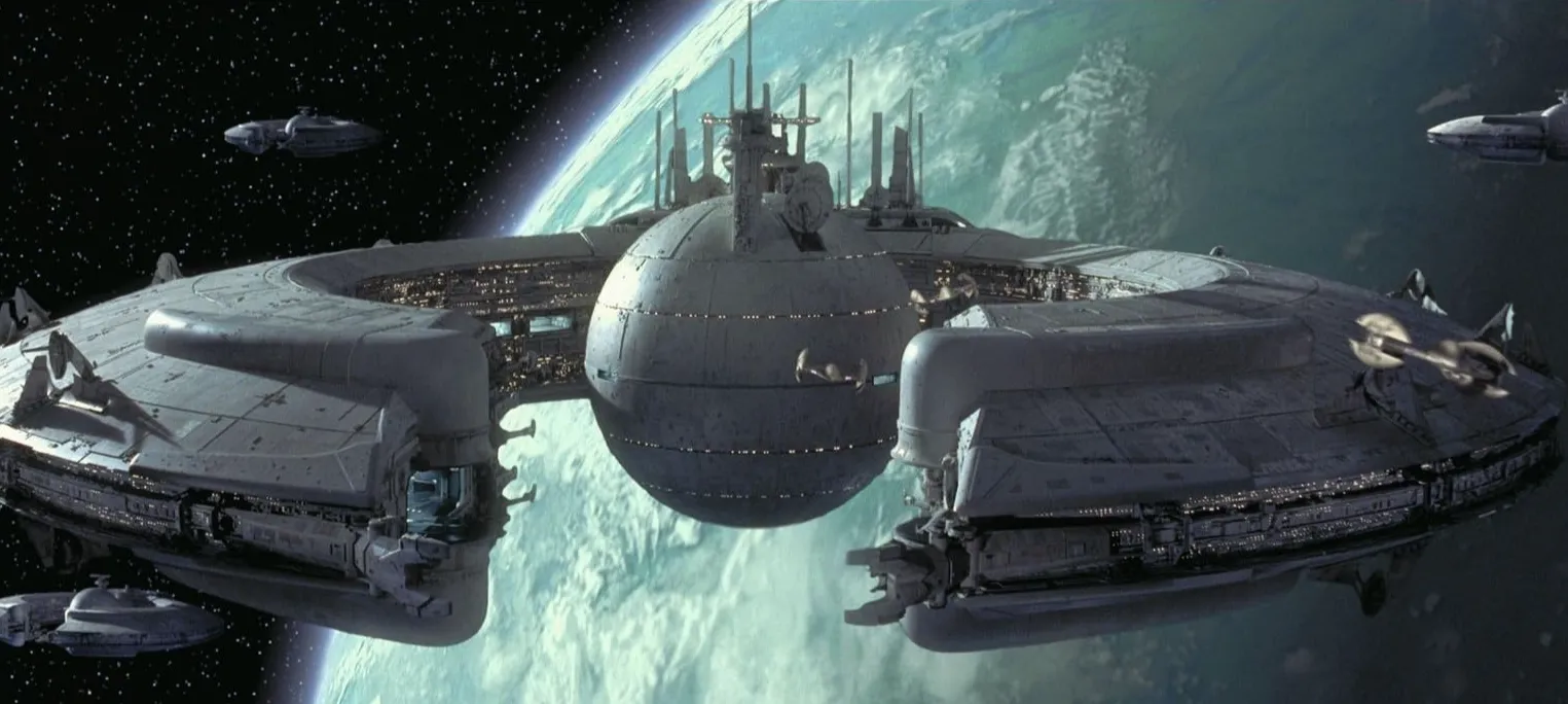phantom menace trade federation battleship