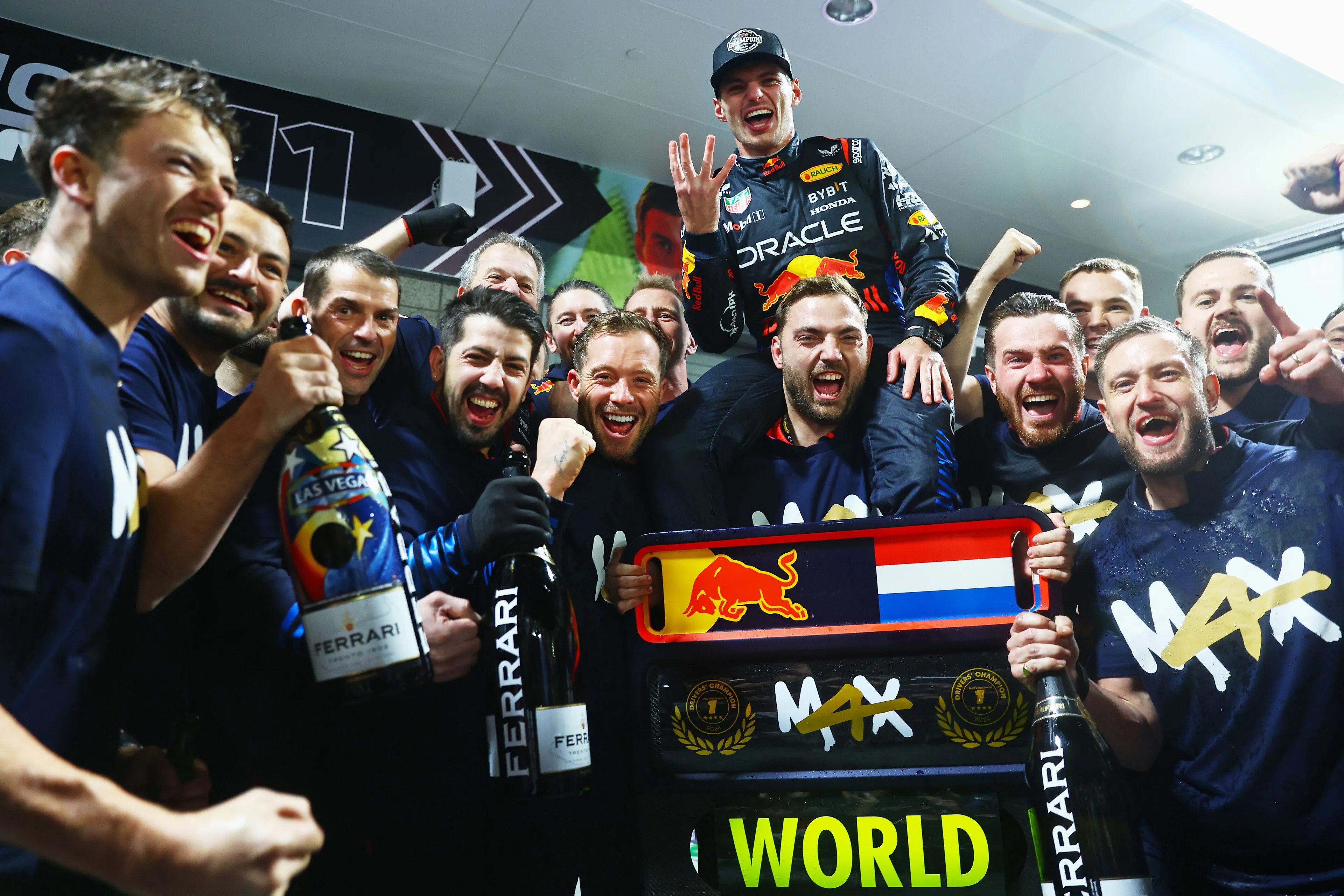 max verstappen wereldkampioen las vegas 2024