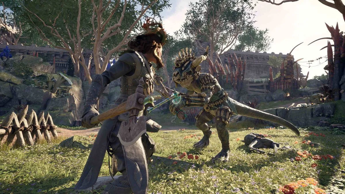 avowed gameplay screen
