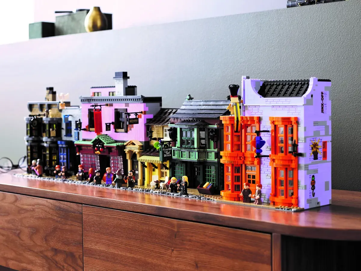 lego harry potter diagon alley wegisweg