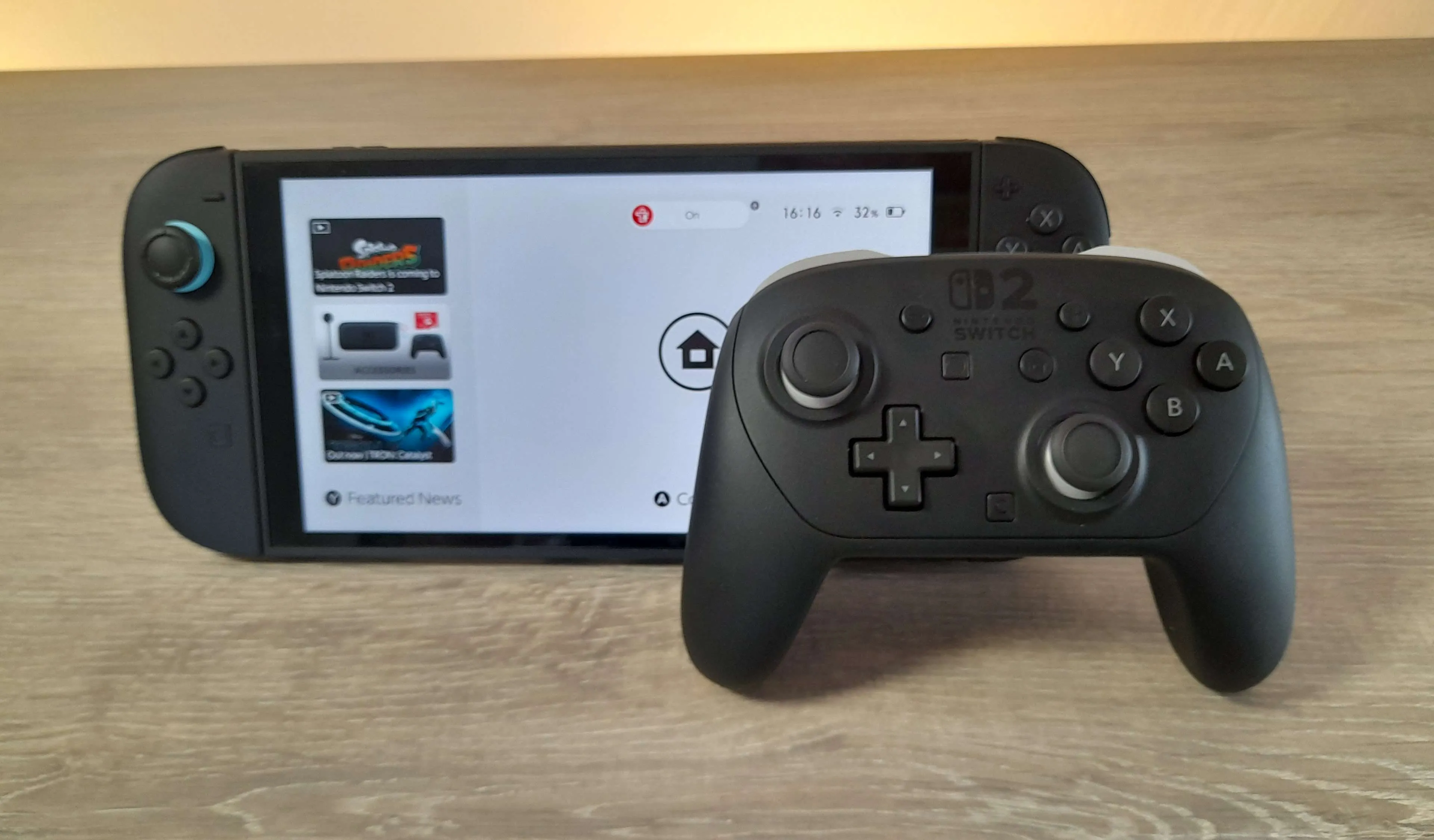 Nintendo Switch 2 en pro controller