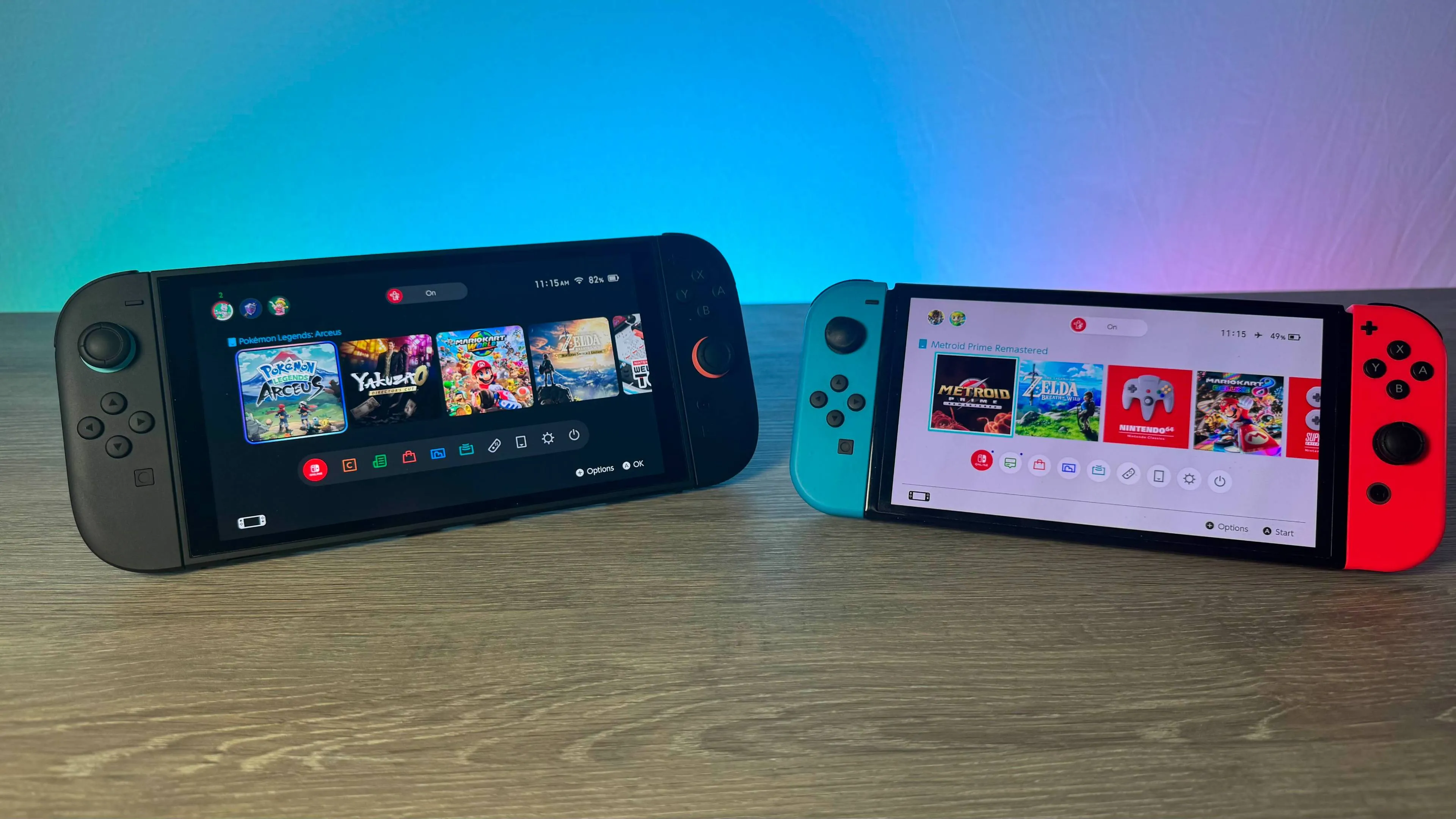 switch 2 vs switch 1 side by side