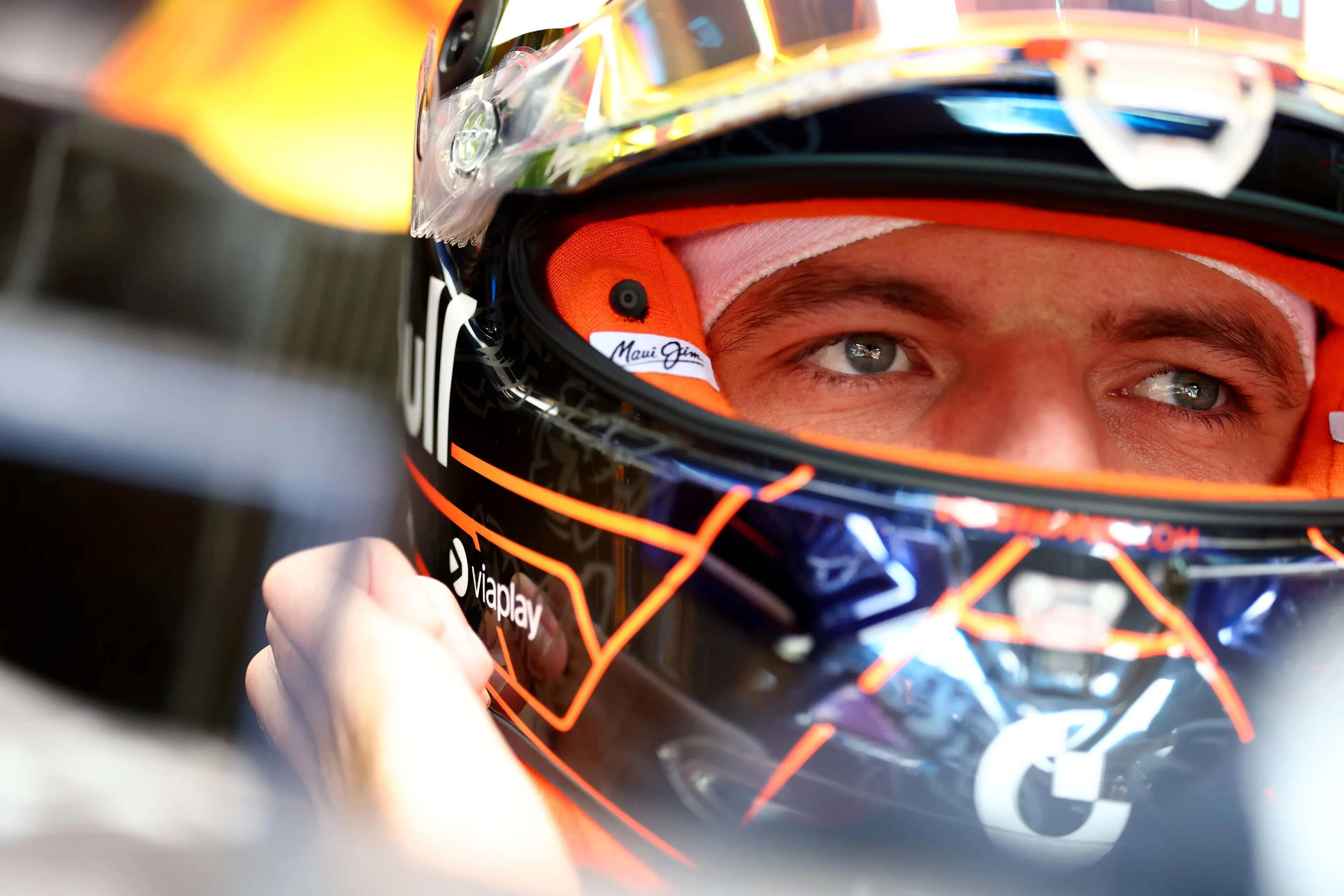 Max Verstappen GP België 2025 helm