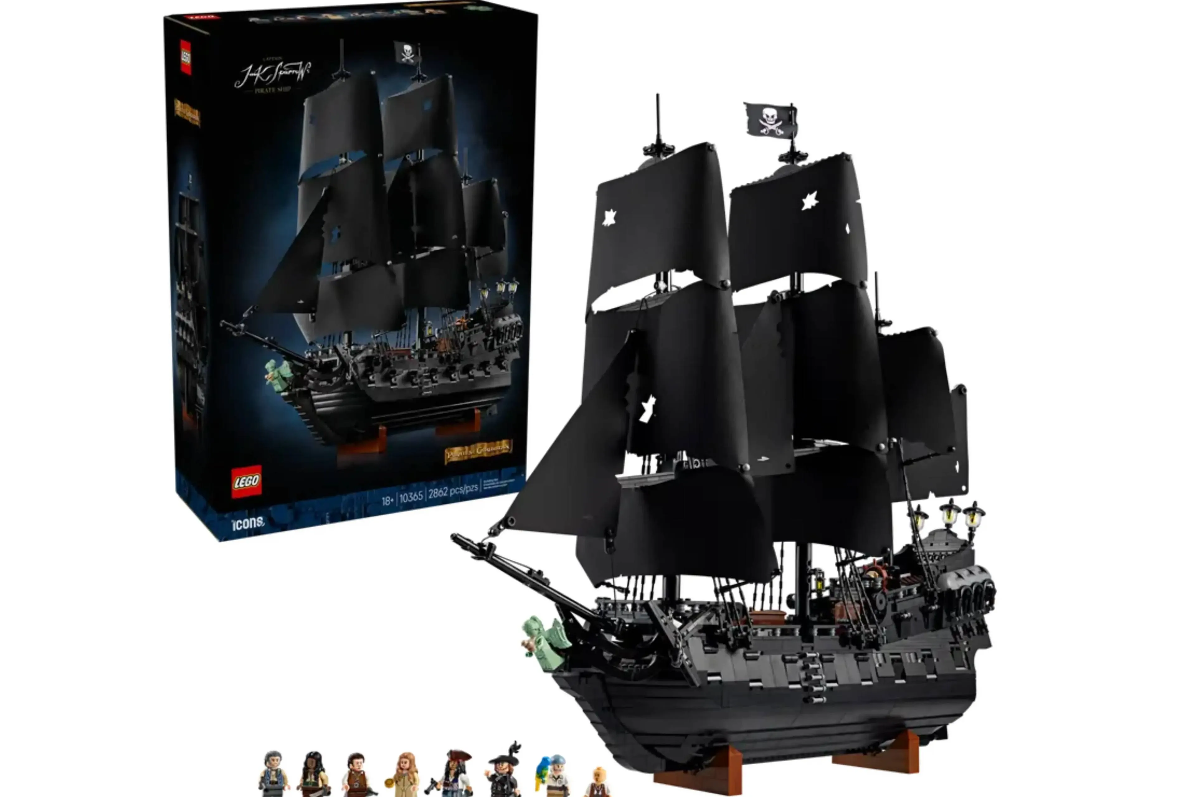 LEGO ICONS Pirates of the Caribbean Captain Jack Sparrowsd Ship (1)