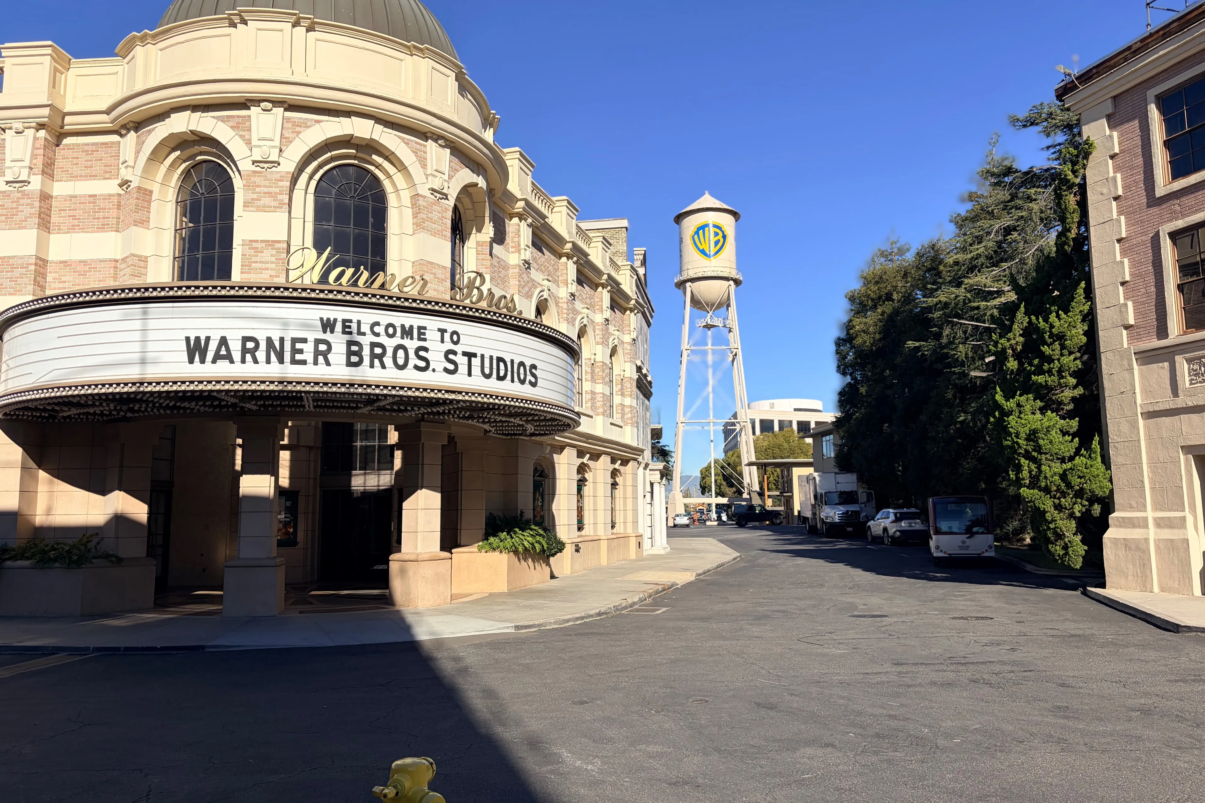 Warner bros studio tour hollywood