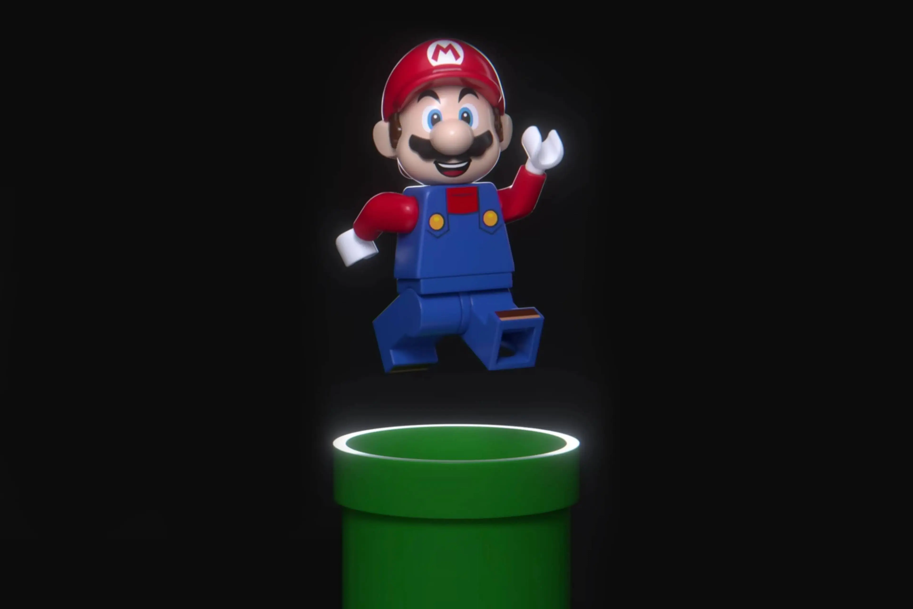 LEGO verrast met grote Mario onthulling in klein formaat