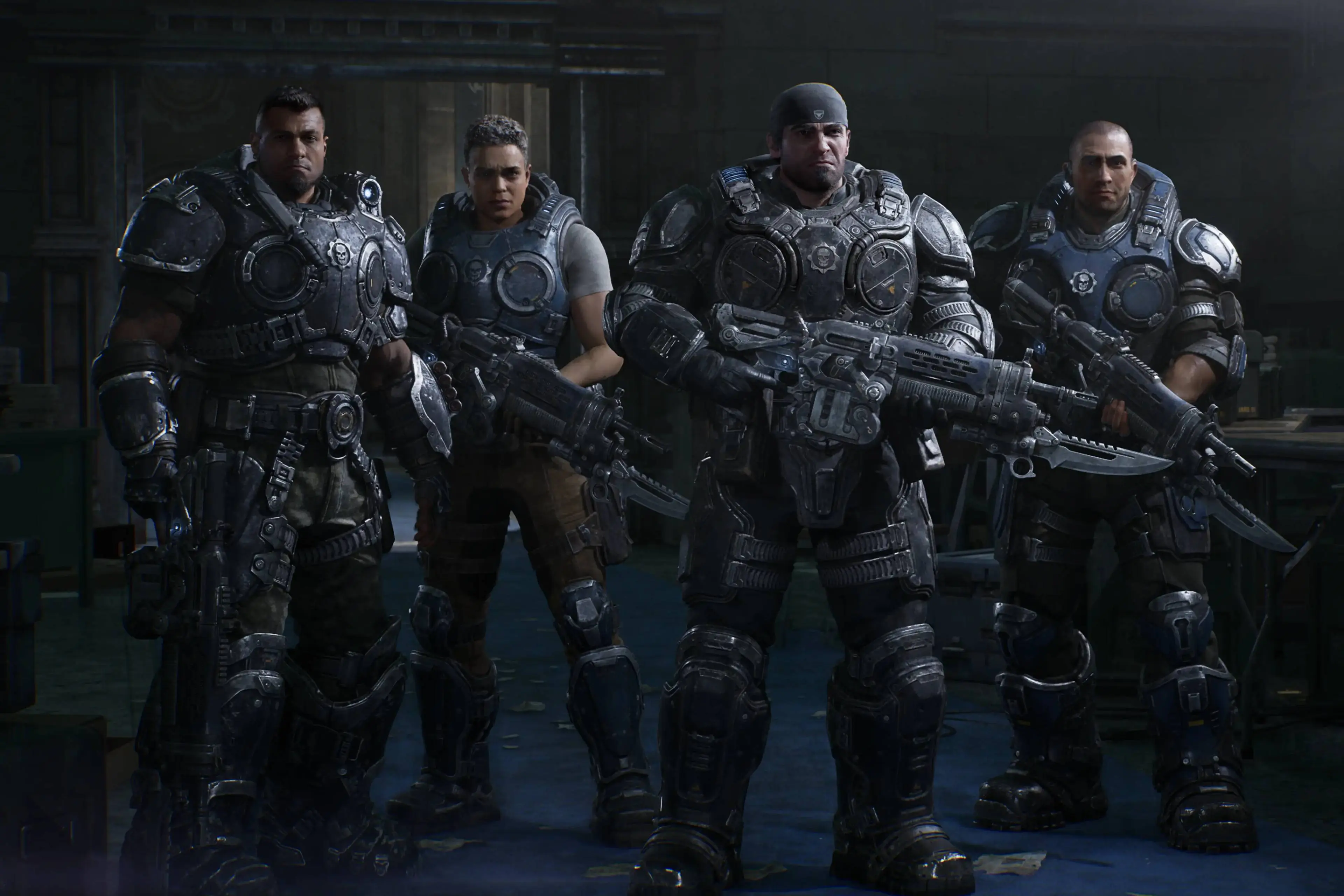 Gears of War E-Day Bravo Squad