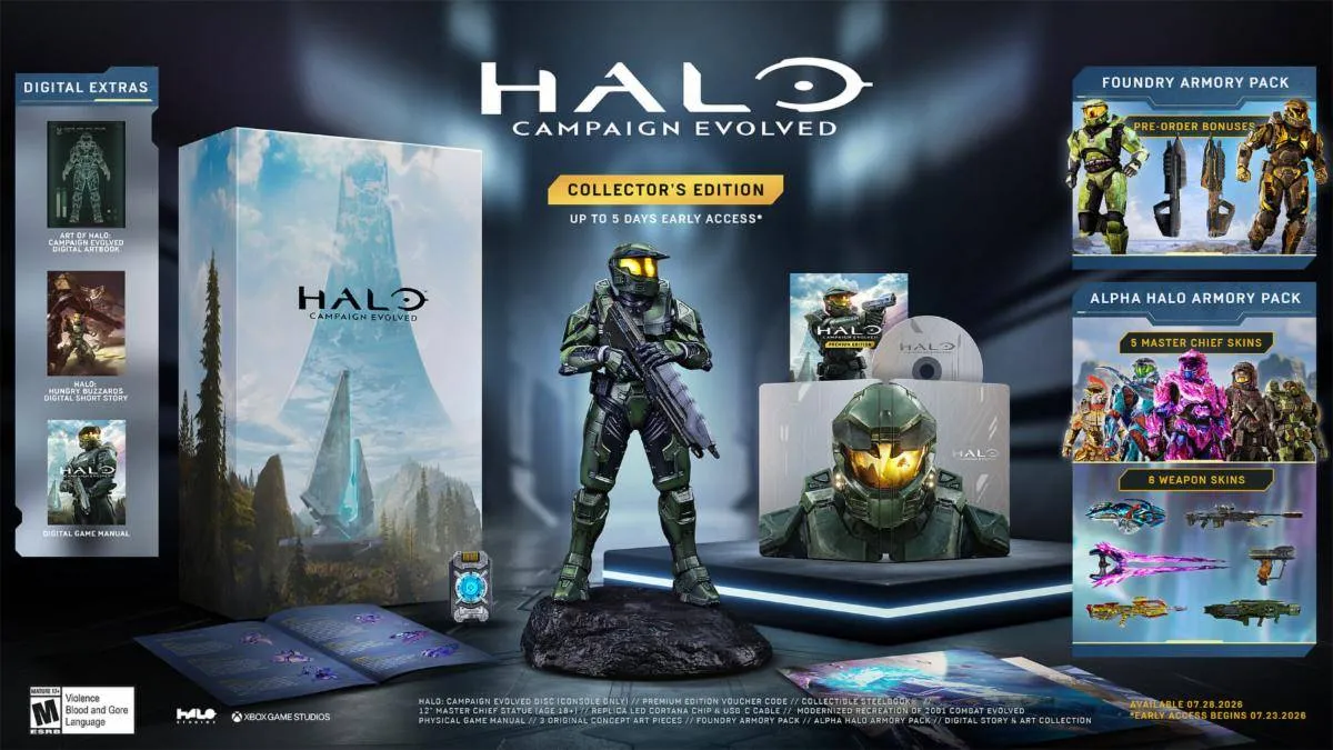 Microsoft lanceert Collector's Editions van drie 1st party toptitels