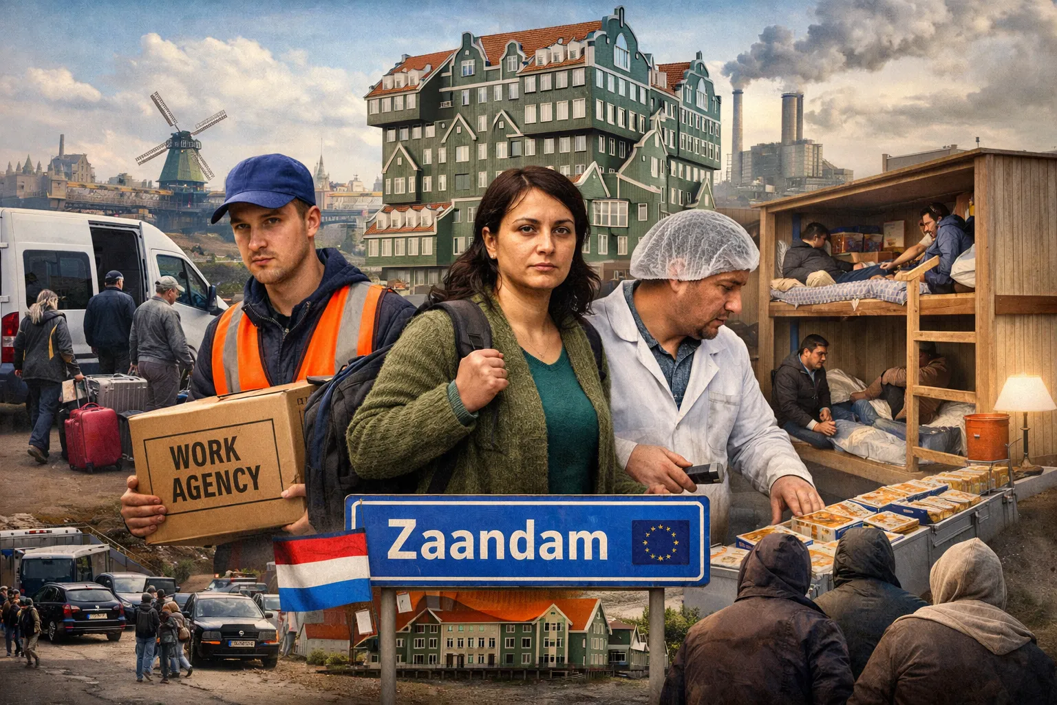Migrant arbeid in Zaandam