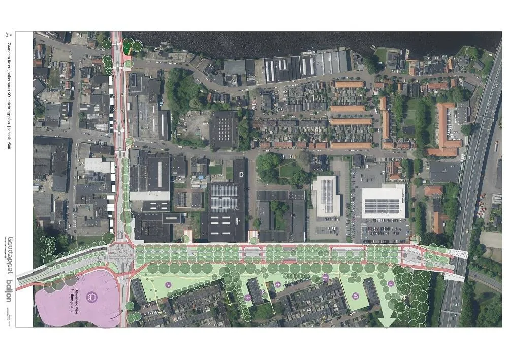 Schetsontwerp-Herinrichting-wegen-Kogerveldwijk