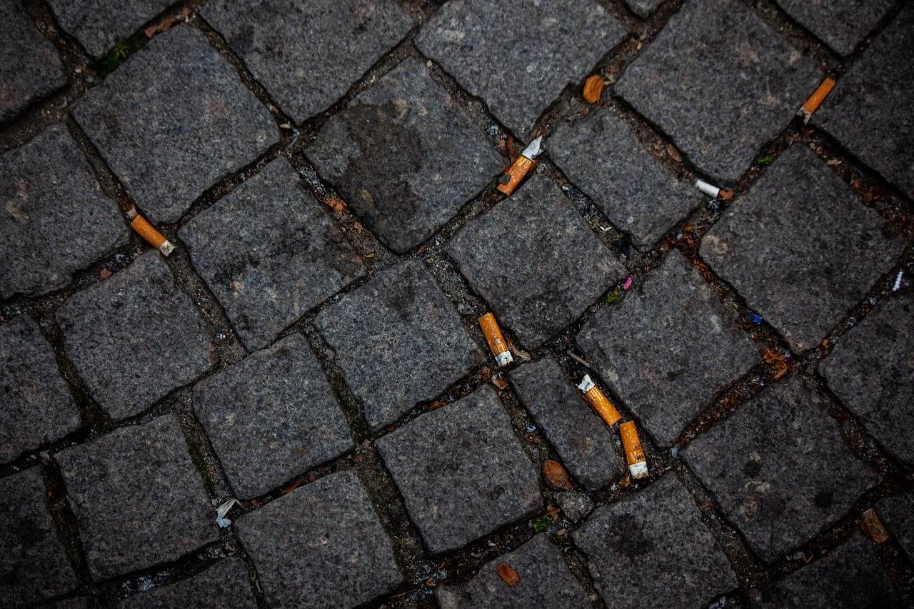 peuken in de straat pixabay