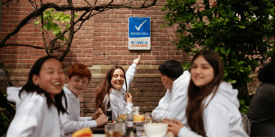 rookvrij terras cradam rookvrije generatie
