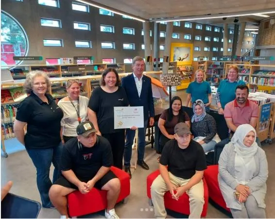 Start Servicepunt AZC (© FlevoMeer Bibliotheek)