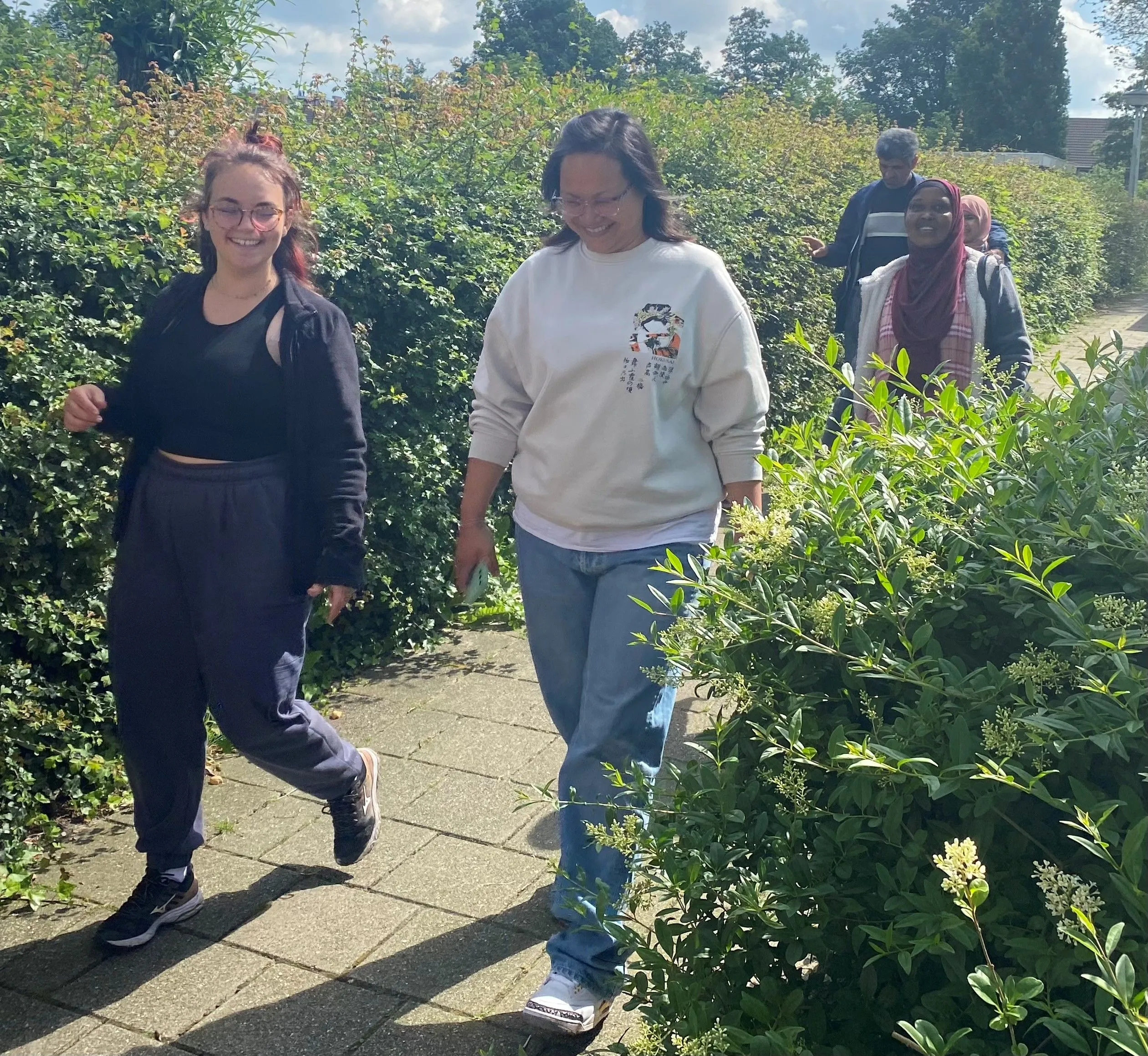 wandel mee vanuit wijktuin noordhove en schuif daarna aan voor verse soep foto stichting piezo