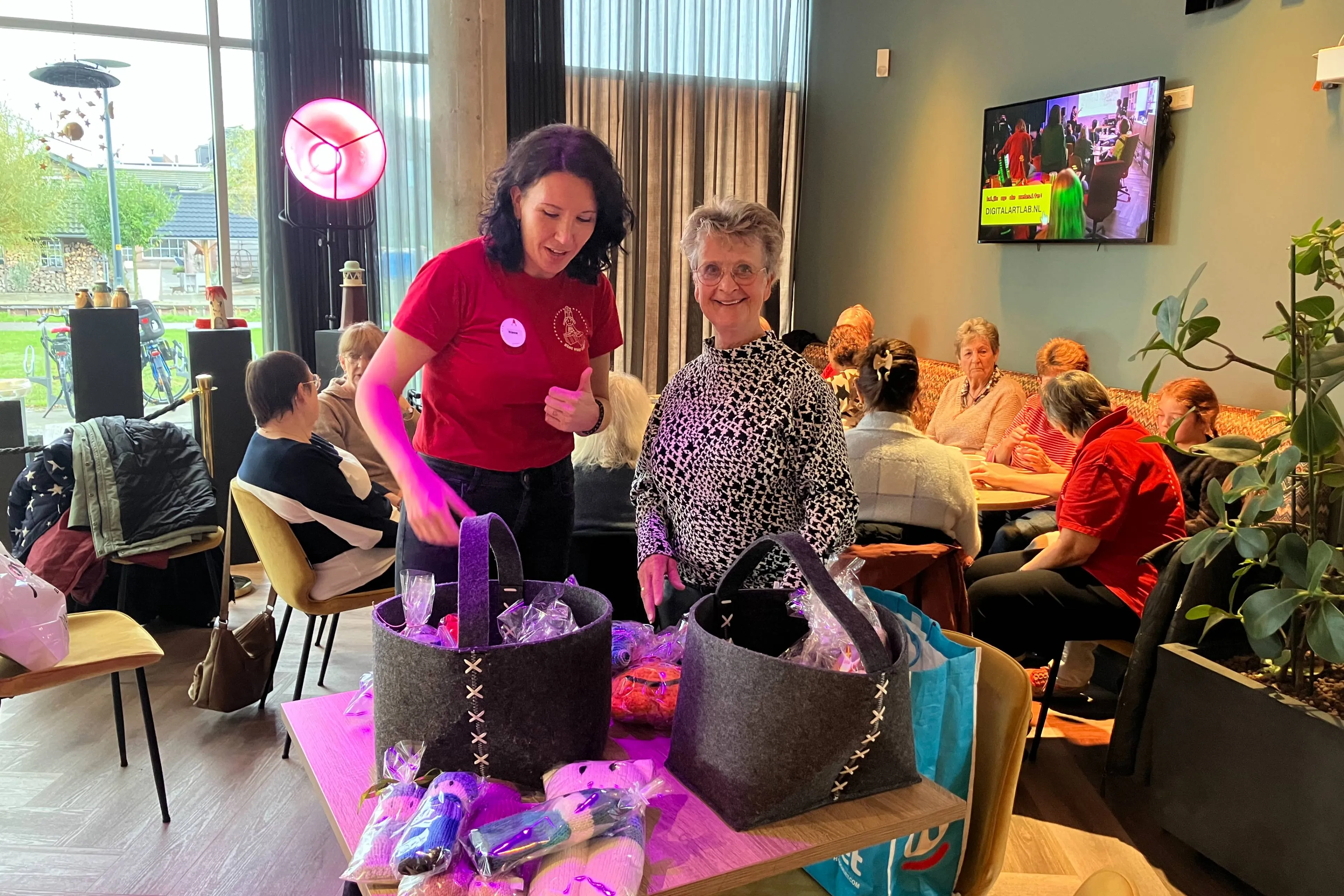 Haak- en Breicafe bij Sint (3)