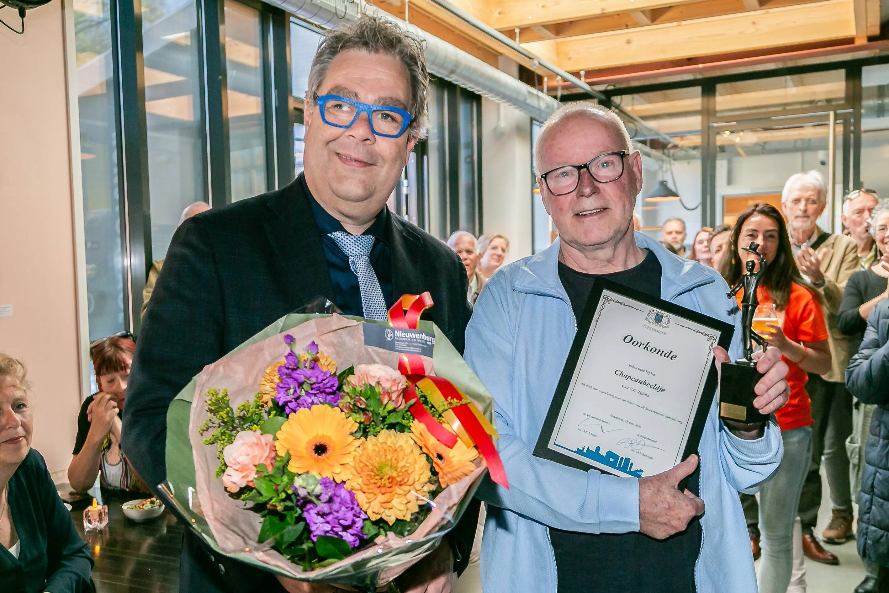 Uitreiking-Chapeaubeeldje-Gerard-Zijlstra