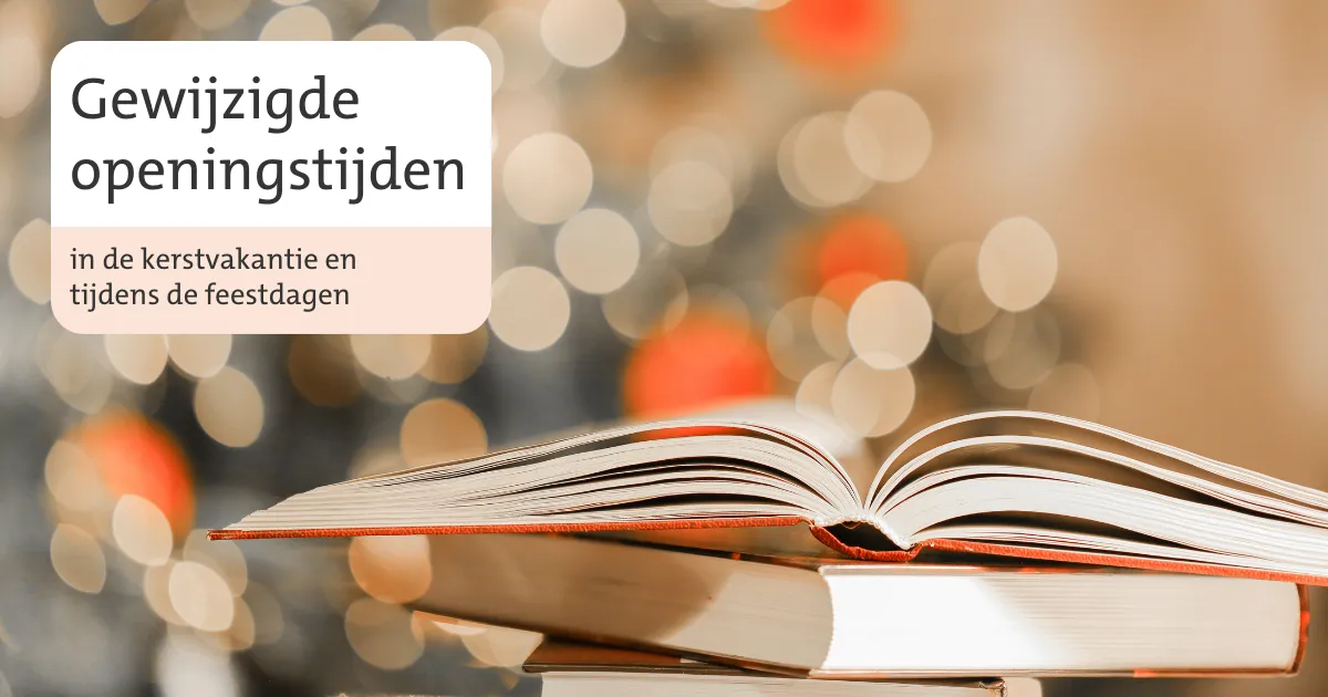 07122023 beeld openingstijden bibliotheek rondom feestdagen