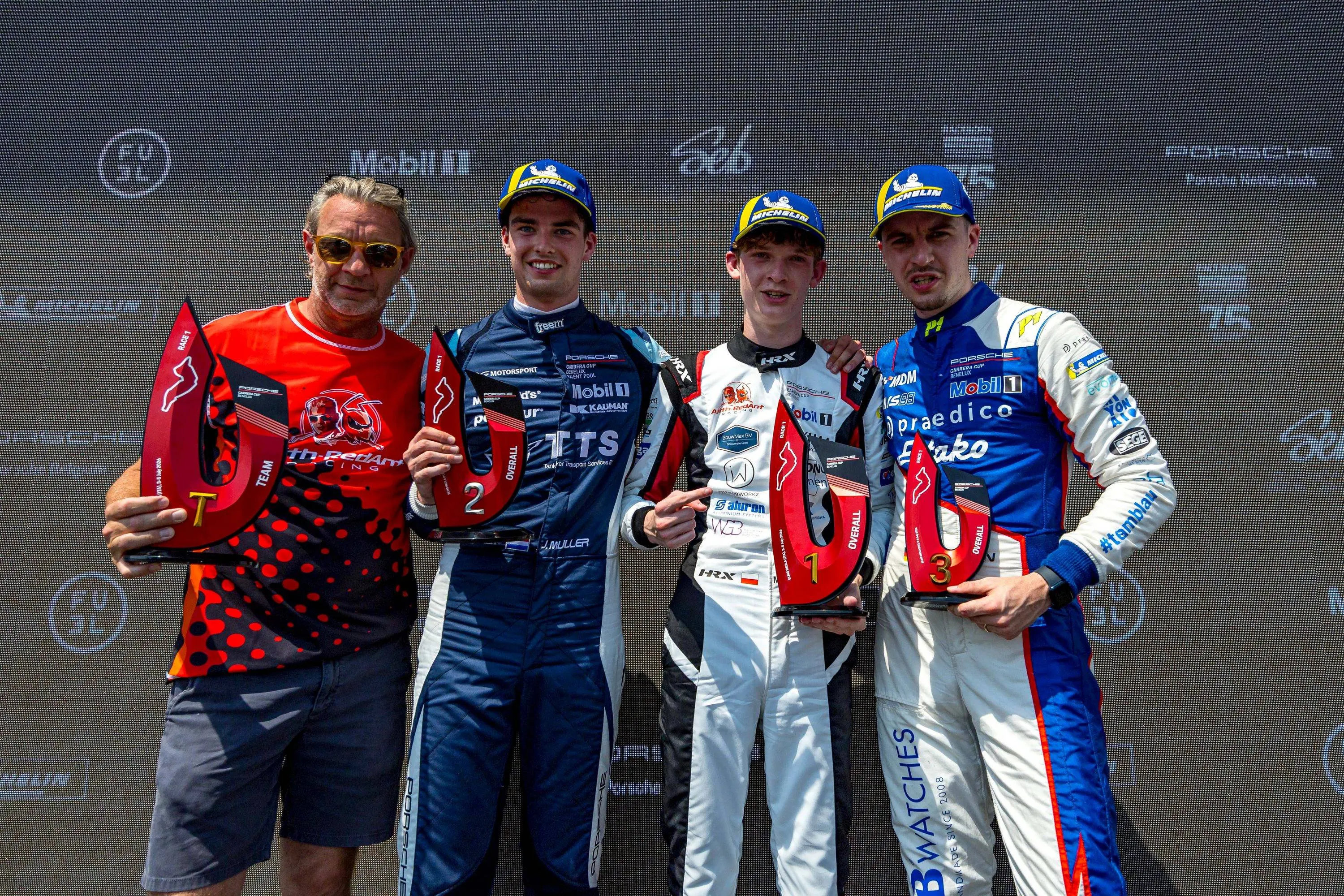 Milan Marczak wint in Italië Porsche Cup