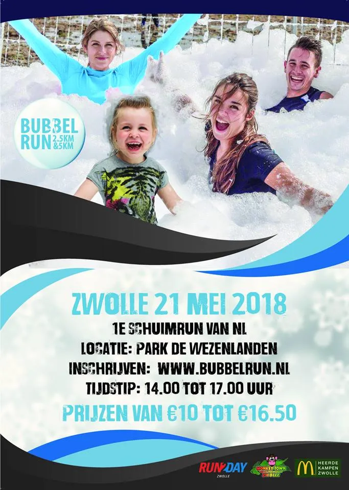 schuimrun zwolle
