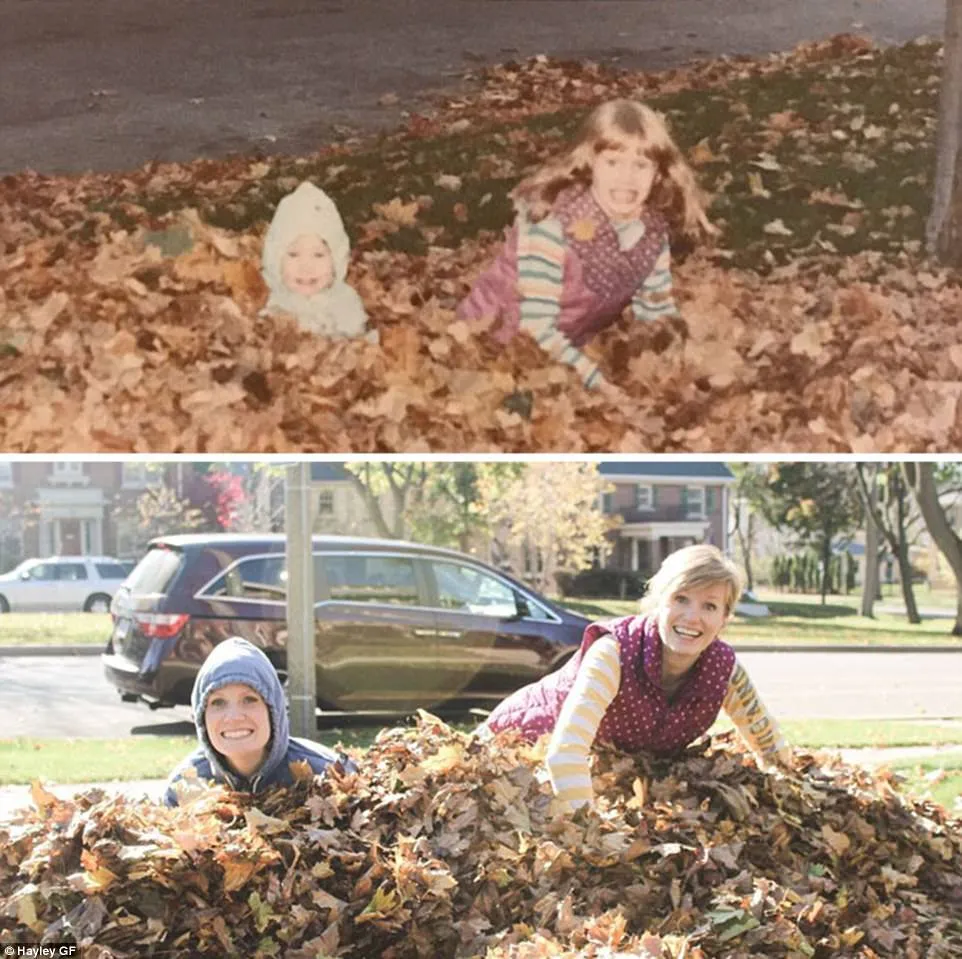 3f614ddf00000578 4424784 these sisters not only found a similar pile of leaves they dug o a 21 1492623019747