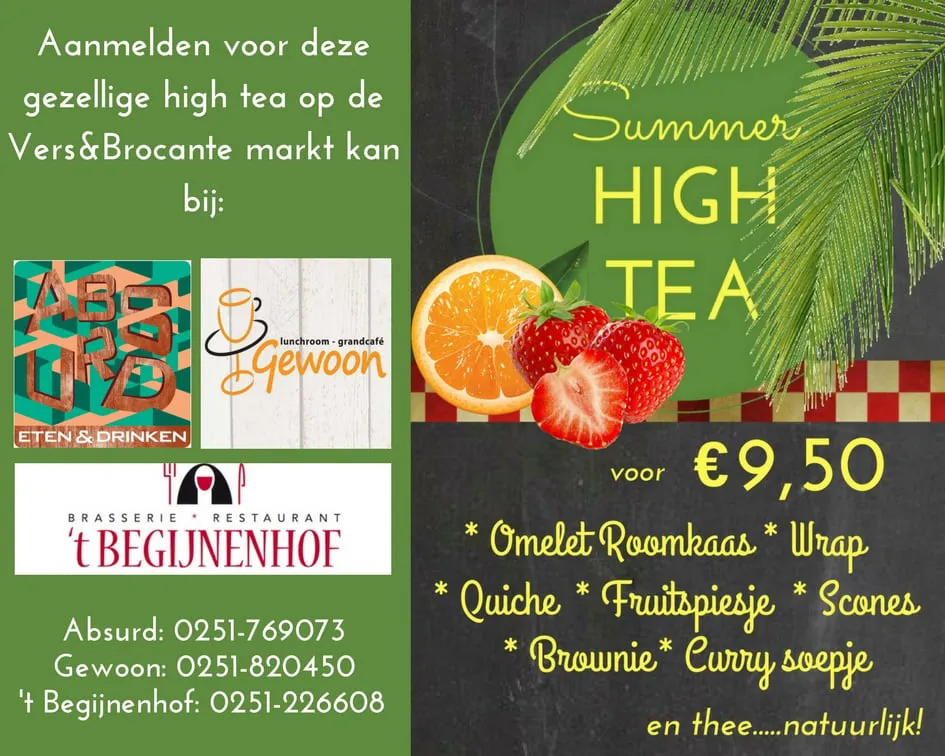 opgeven voor de high tea tijdens de vers brocante markt 2 1