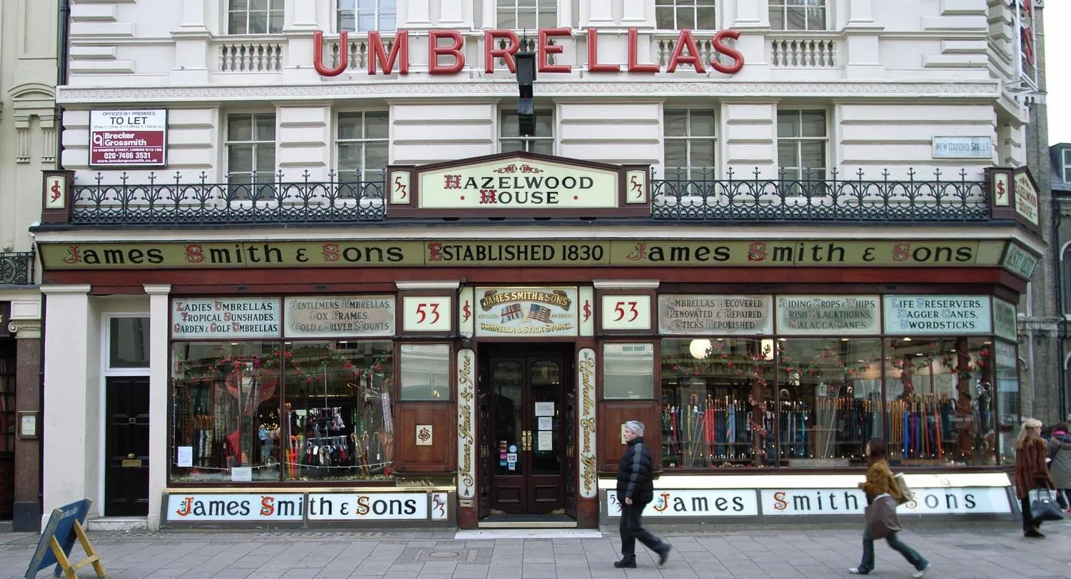 umbrella shop london