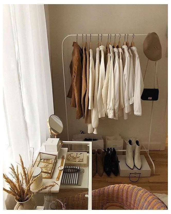 aesthetic wardrobe closet