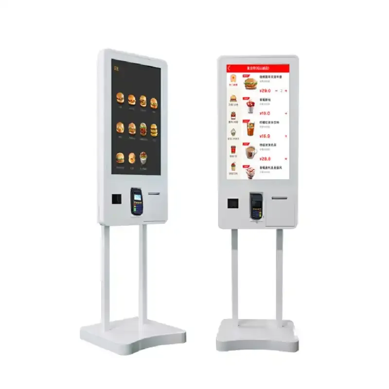 32 inch self service restaurant orde betaling vloerstaande pos kiosk met printer barcode scanner alles injpg q50