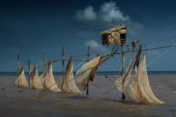 hoanglong ly tradional fishing offshore