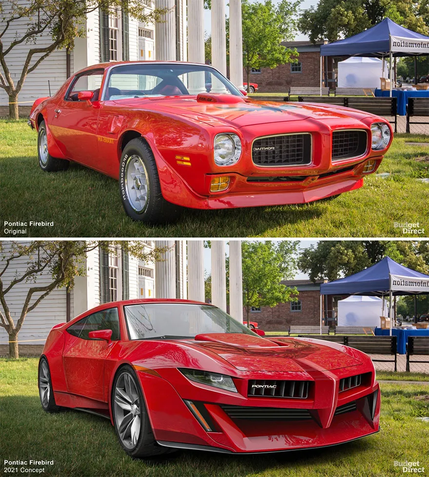 how the pontiac firebird shelby cobra and 5 others would look in 2021 60ffbe9706b69 880