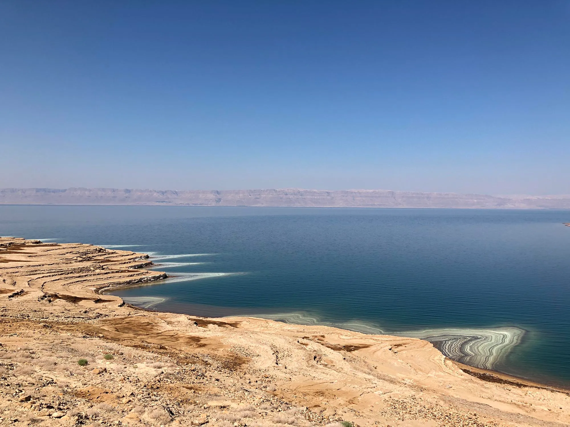 jordanie dode zee zoutafzettingen