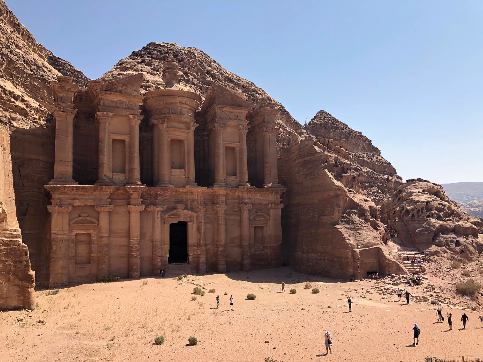 jordanie petra the monastry