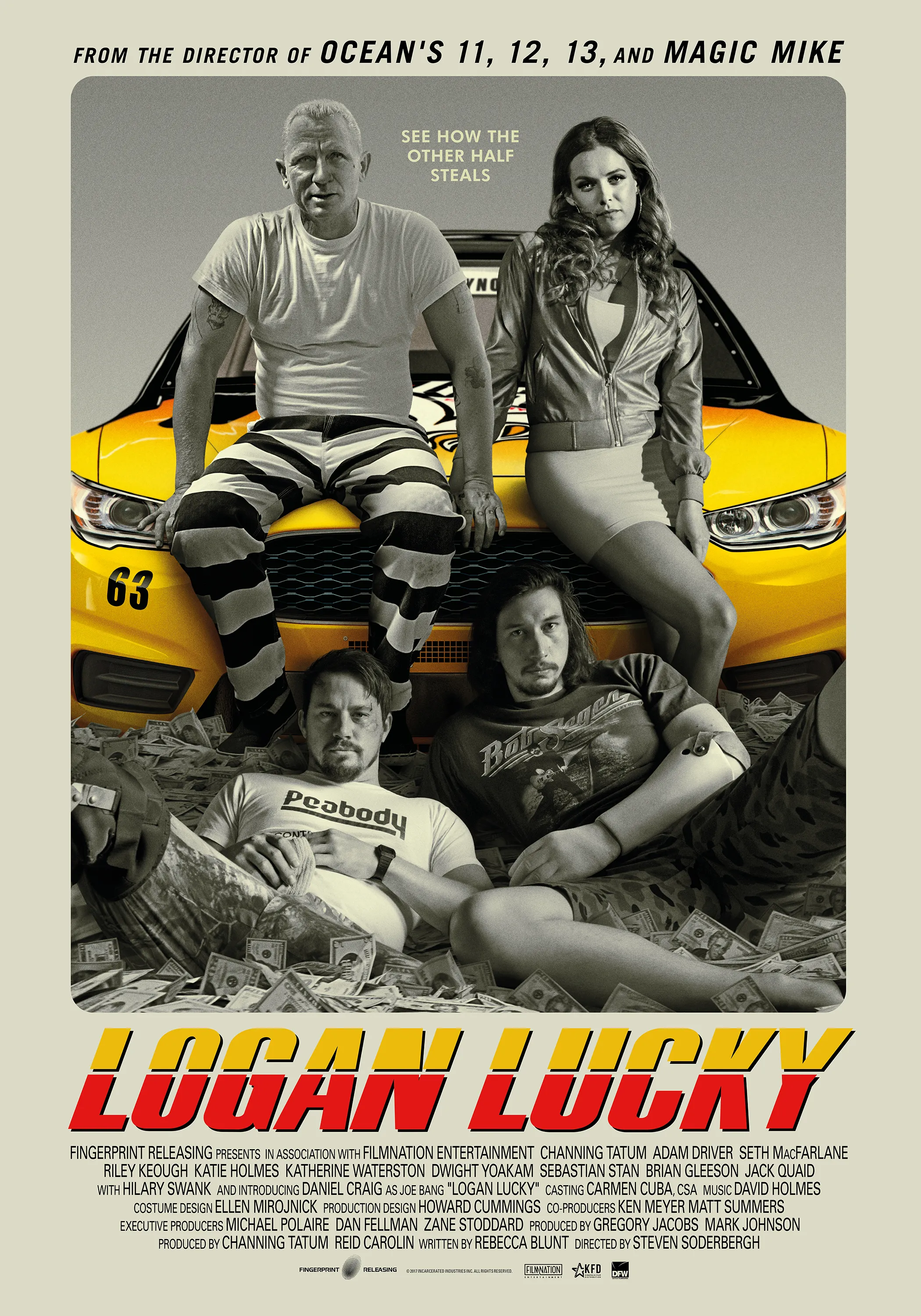 logan lucky poster 70x100cm 3000px