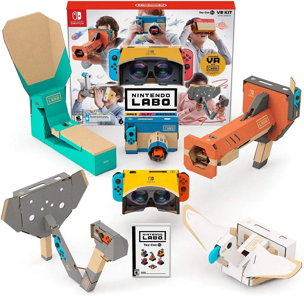 nintendo switch vr is real labo vr announced