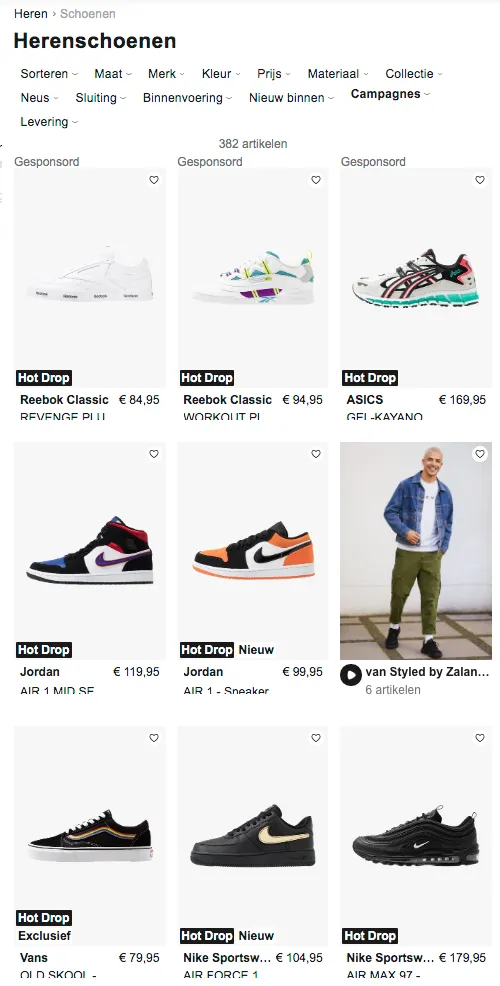 zalando sneaker releases