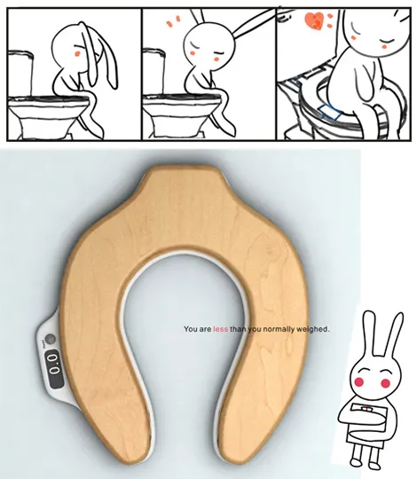toilet seat scale