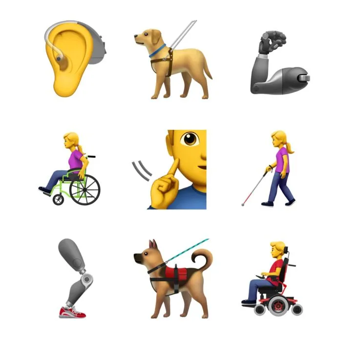 apple emoji 2019 update toegankelijkheid
