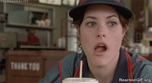 gif aint even mad angry bfd bored chewing gum parker posey whatever gif