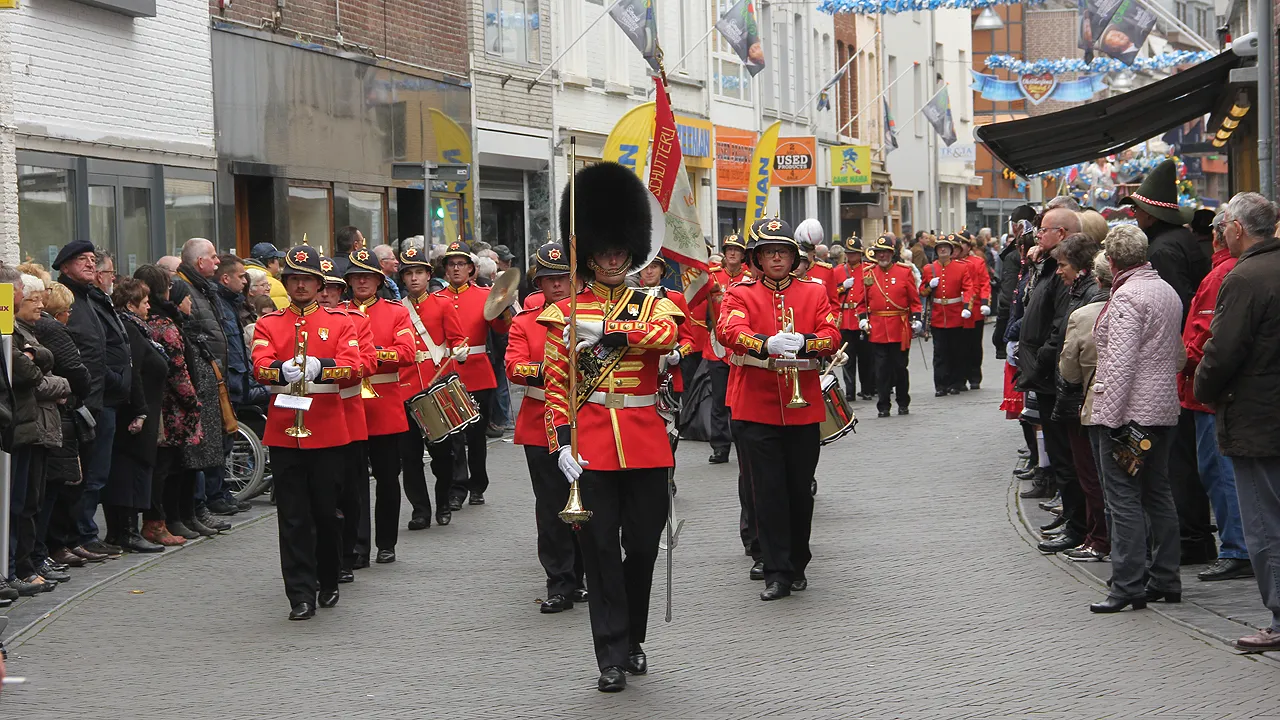 schutters en gildentreffen optocht