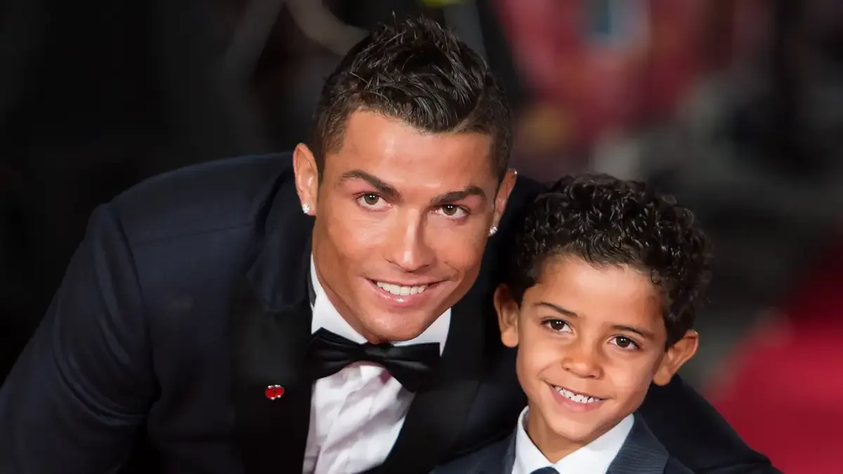 cristiano ronaldo og soennen cristiano jr