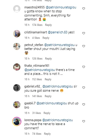 Further reaction of the 200 replies to Mouratoglou's comment