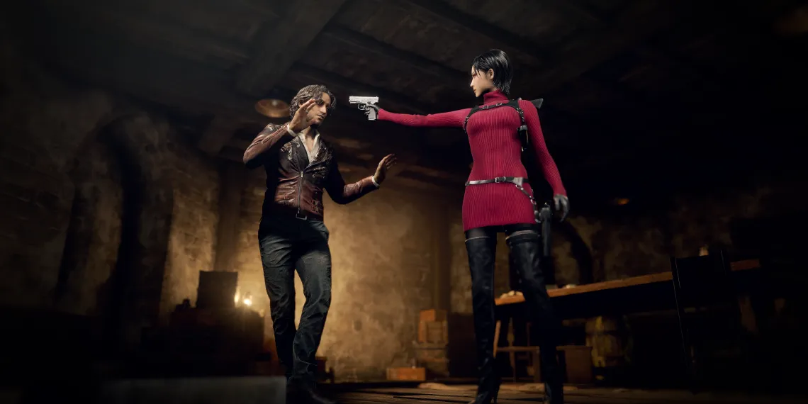 Still 'Resident Evil 4 - Separate Ways' via Capcom