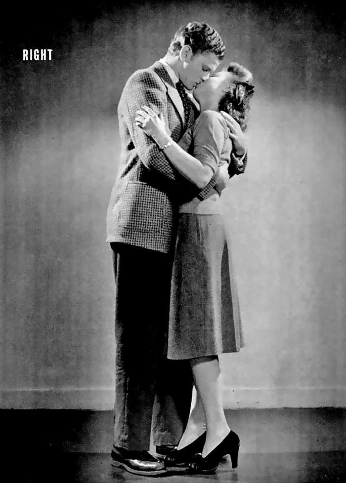 40s how to kiss guide life magazine 3