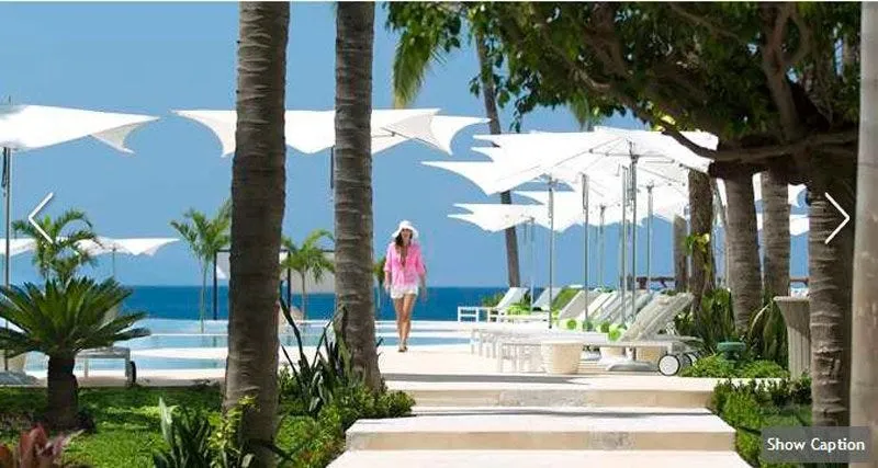 fantasy the pool at the hilton puerto vallarta resort must be positively tranquil