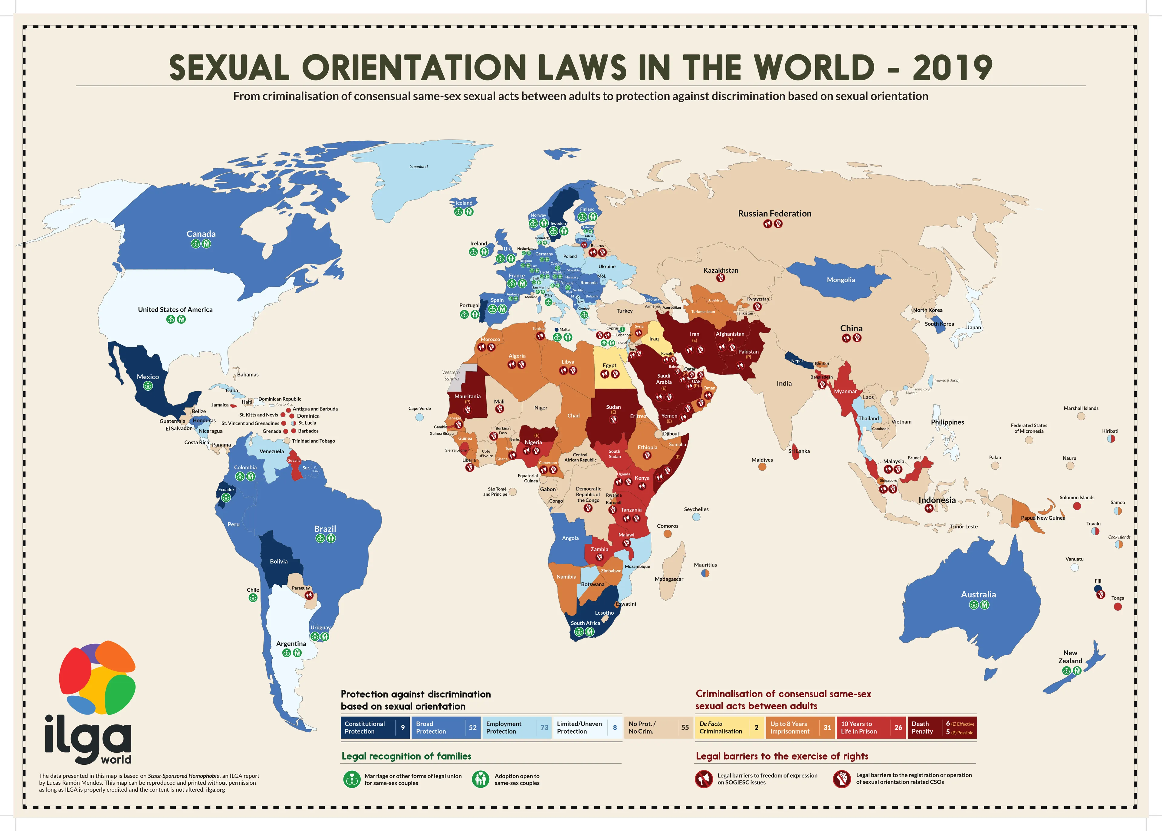 ilga sexual orientation laws map 2019