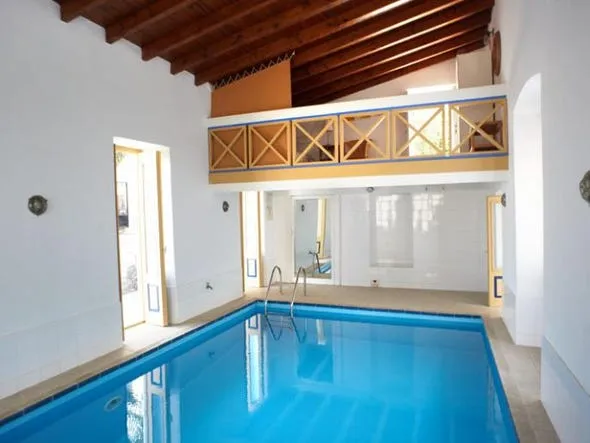 its main feature an indoor swimming pool
