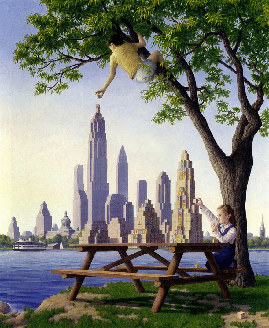 magic realism paintings rob gonsalves 11 880