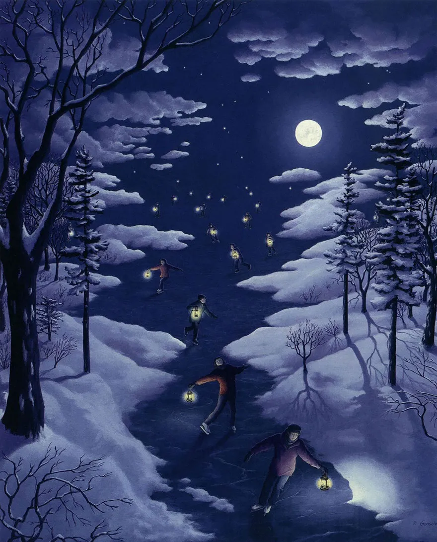 magic realism paintings rob gonsalves 14 880